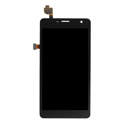 Lcd With Touch Screen For Lenovo Ideaphone K860 Black By - Maxbhi Com