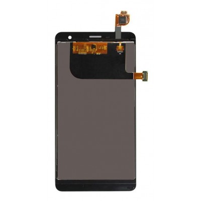 Lcd With Touch Screen For Lenovo Ideaphone K860 Black By - Maxbhi Com