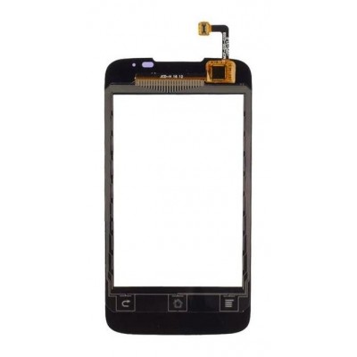 Touch Screen Digitizer For Huawei Ascend Y200 Black By - Maxbhi Com
