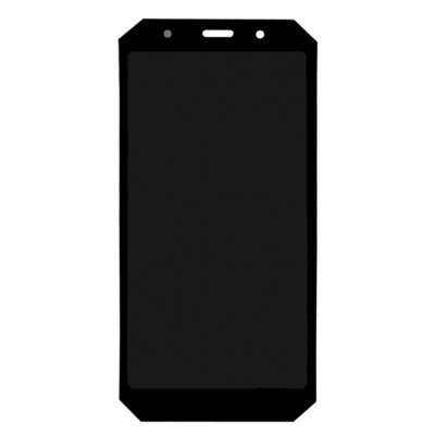 Lcd With Touch Screen For Agm A9 Black By - Maxbhi Com