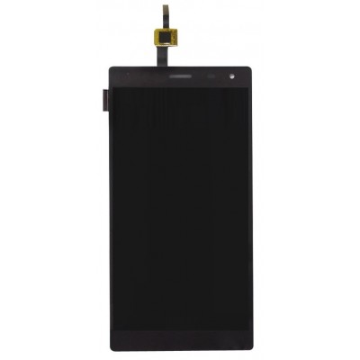Lcd With Touch Screen For Thl T7 Black By - Maxbhi Com