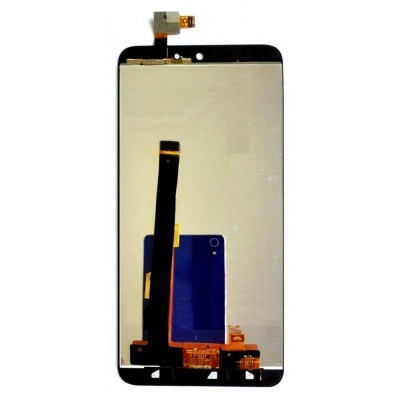 Lcd With Touch Screen For Qiku N4 White By - Maxbhi Com