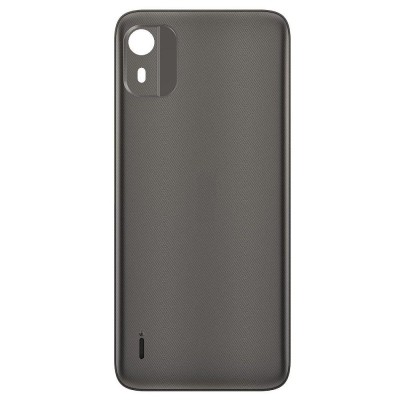 Back Panel Cover For Nokia C12 Pro Black - Maxbhi Com