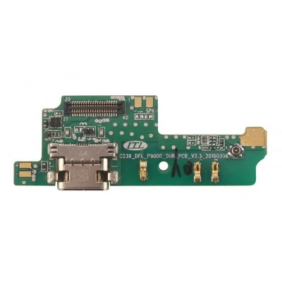 Charging Connector Flex Pcb Board For Elephone P9000 By - Maxbhi Com