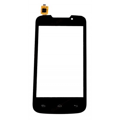 Touch Screen Digitizer For Lava Iris 402 Plus Black By - Maxbhi Com