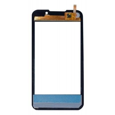 Touch Screen Digitizer For Spice Mi437 Stellar Nhance 2 Black By - Maxbhi Com