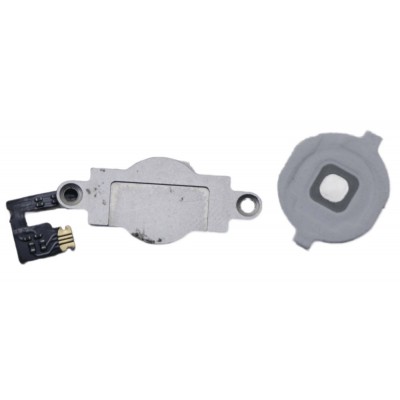 Home Button Complete For Apple Iphone 5c White By - Maxbhi Com