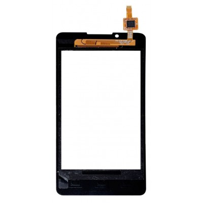 Touch Screen Digitizer For Spice Mi438 Stellar Glide Silver By - Maxbhi Com