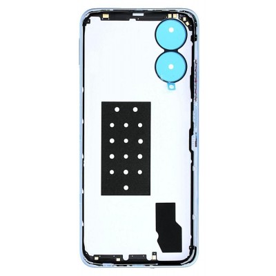 Back Panel Cover For Oppo A17 Blue - Maxbhi Com