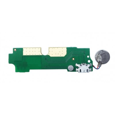 Charging Connector Flex Pcb Board For Philips V377 By - Maxbhi Com