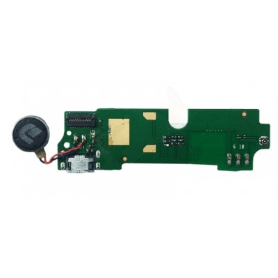 Charging Connector Flex Pcb Board For Philips V377 By - Maxbhi Com