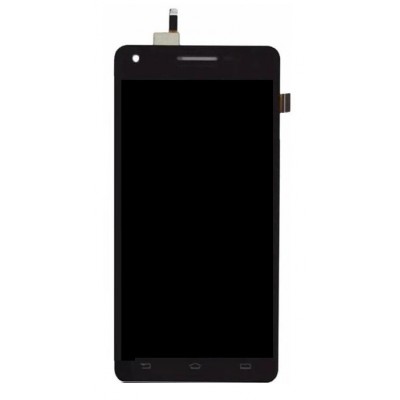 Lcd With Touch Screen For Philips V377 White By - Maxbhi Com