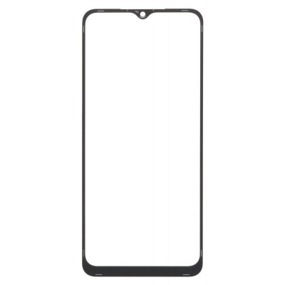 Replacement Front Glass For Samsung Galaxy A04 Black By - Maxbhi Com
