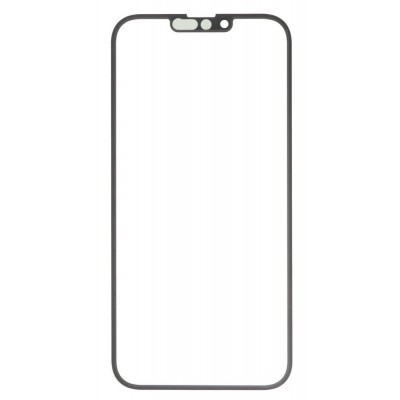 Replacement Front Glass For Apple Iphone 14 Plus Black By - Maxbhi Com