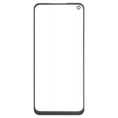 Replacement Front Glass For Realme Narzo 50 Blue By - Maxbhi Com