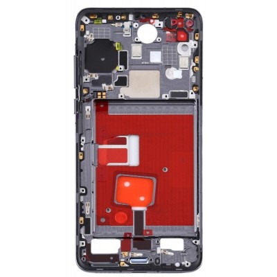 Lcd Frame Middle Chassis For Huawei P40 4g Black By - Maxbhi Com