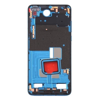 Lcd Frame Middle Chassis For Huawei P40 4g Blue By - Maxbhi Com