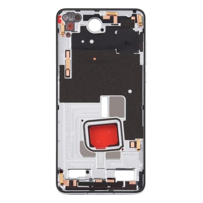 Lcd Frame Middle Chassis For Huawei P40 4g Silver By - Maxbhi Com