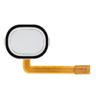 Fingerprint Sensor Flex Cable For Samsung Galaxy A40 White By - Maxbhi Com