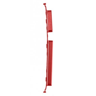 Volume Side Button Outer For Meizu M6 Note Red By - Maxbhi Com