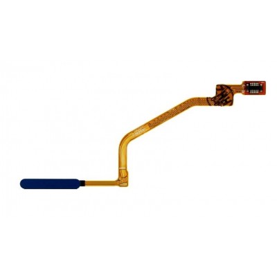 Fingerprint Sensor Flex Cable For Xiaomi Redmi Note 9 Pro Blue By - Maxbhi Com