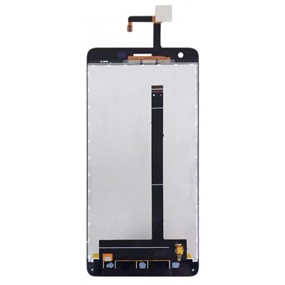 Lcd With Touch Screen For Oukitel K6000 Grey By - Maxbhi Com