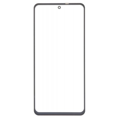 Replacement Front Glass For Xiaomi Redmi Note 9 Pro Black By - Maxbhi Com