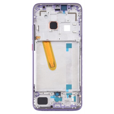 Lcd Frame Middle Chassis For Xiaomi Redmi 10x 5g Blue By - Maxbhi Com