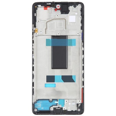 Lcd Frame Middle Chassis For Xiaomi Redmi Note 12 Pro White By - Maxbhi Com