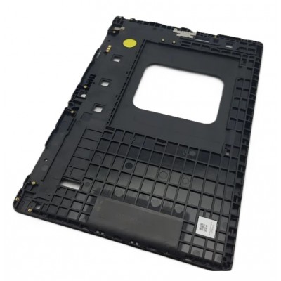 Lcd Frame Middle Chassis For Lenovo Tab E10 Black By - Maxbhi Com
