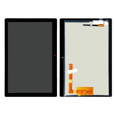 Lcd With Touch Screen For Lenovo Tab E10 Black By - Maxbhi Com