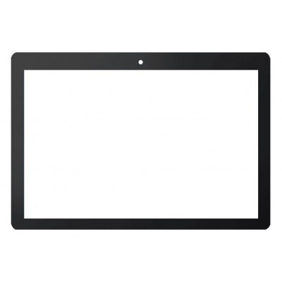 Replacement Front Glass For Lenovo Tab E10 White By - Maxbhi Com