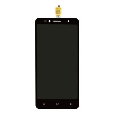 Lcd With Touch Screen For Siswoo C50 Black By - Maxbhi Com