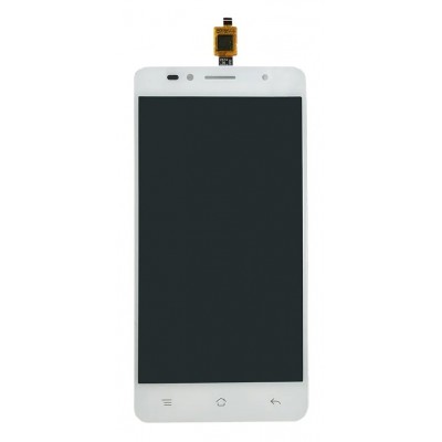 Lcd With Touch Screen For Siswoo C50 White By - Maxbhi Com