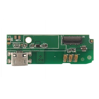 Charging Connector Flex Pcb Board For Oukitel U20 Plus By - Maxbhi Com