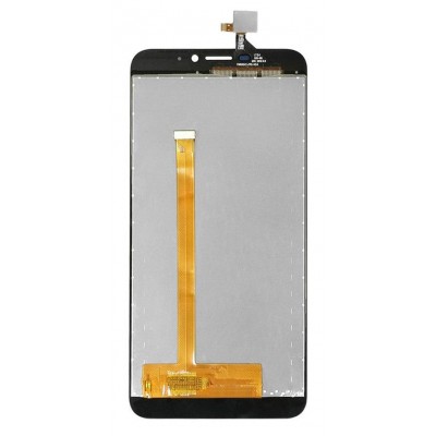 Lcd With Touch Screen For Oukitel U20 Plus Black By - Maxbhi Com