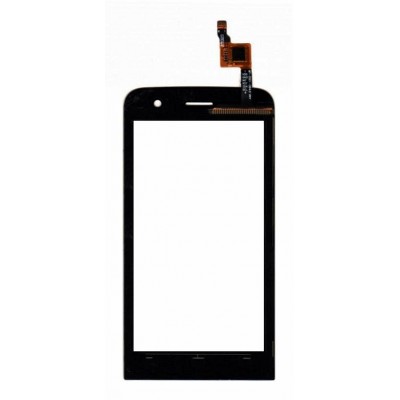 Touch Screen Digitizer For Intex Aqua 4 0 4g Black By - Maxbhi Com