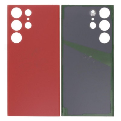 Back Panel Cover For Samsung Galaxy S23 Ultra Red - Maxbhi Com