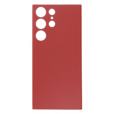 Back Panel Cover For Samsung Galaxy S23 Ultra Red - Maxbhi Com