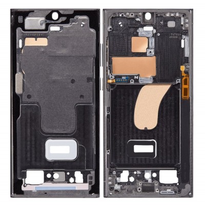 Lcd Frame Middle Chassis For Samsung Galaxy S23 Ultra Green By - Maxbhi Com