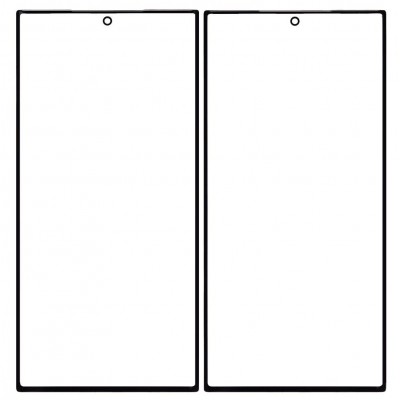 Replacement Front Glass For Samsung Galaxy S23 Ultra Cream By - Maxbhi Com