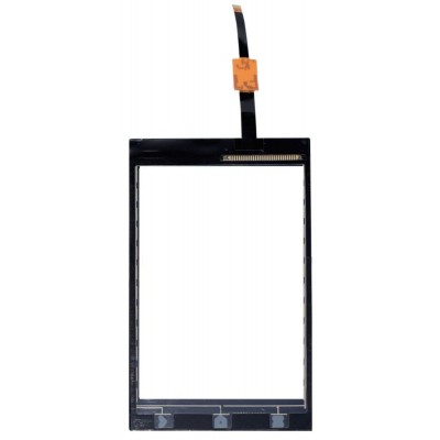 Touch Screen Digitizer For Spice M6110 Black By - Maxbhi Com