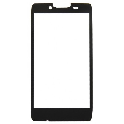 Replacement Front Glass For Motorola Droid Razr Maxx Hd Black By - Maxbhi Com