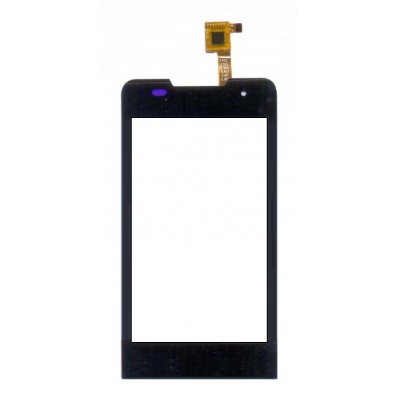 Touch Screen Digitizer For Lava Iris 400q Black By - Maxbhi Com