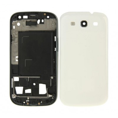 Full Body Housing For Samsung I9300 Galaxy S Iii White - Maxbhi Com