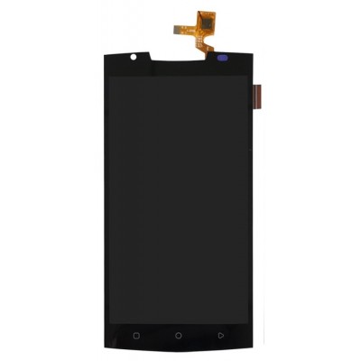 Lcd With Touch Screen For Oukitel K10000 Pro Black By - Maxbhi Com