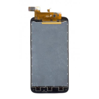 Lcd With Touch Screen For Spice Mi550 Pinnacle Stylus White By - Maxbhi Com