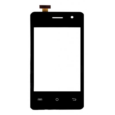 Touch Screen Digitizer For Intex Aqua V Plus Black By - Maxbhi Com
