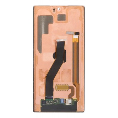 Lcd With Touch Screen For Samsung Galaxy Note 10 Plus White By - Maxbhi Com