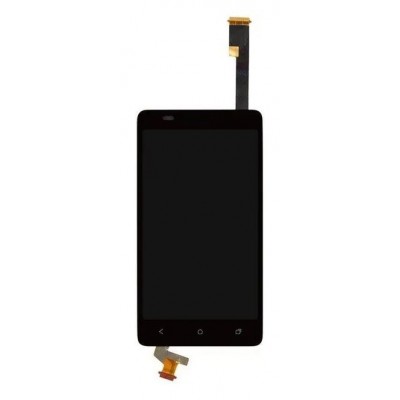 Lcd With Touch Screen For Htc One Su T528w Black By - Maxbhi Com